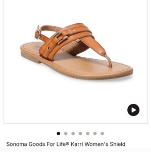 NWT Sonoma Women's Tan Sandals